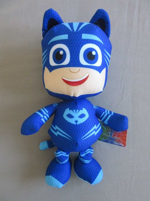 boneco peluche p j masks - catboy corujinha gekko 35 cm