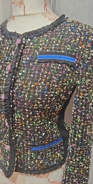 Kurtka marynarka żakiet Skórska rozmiar M