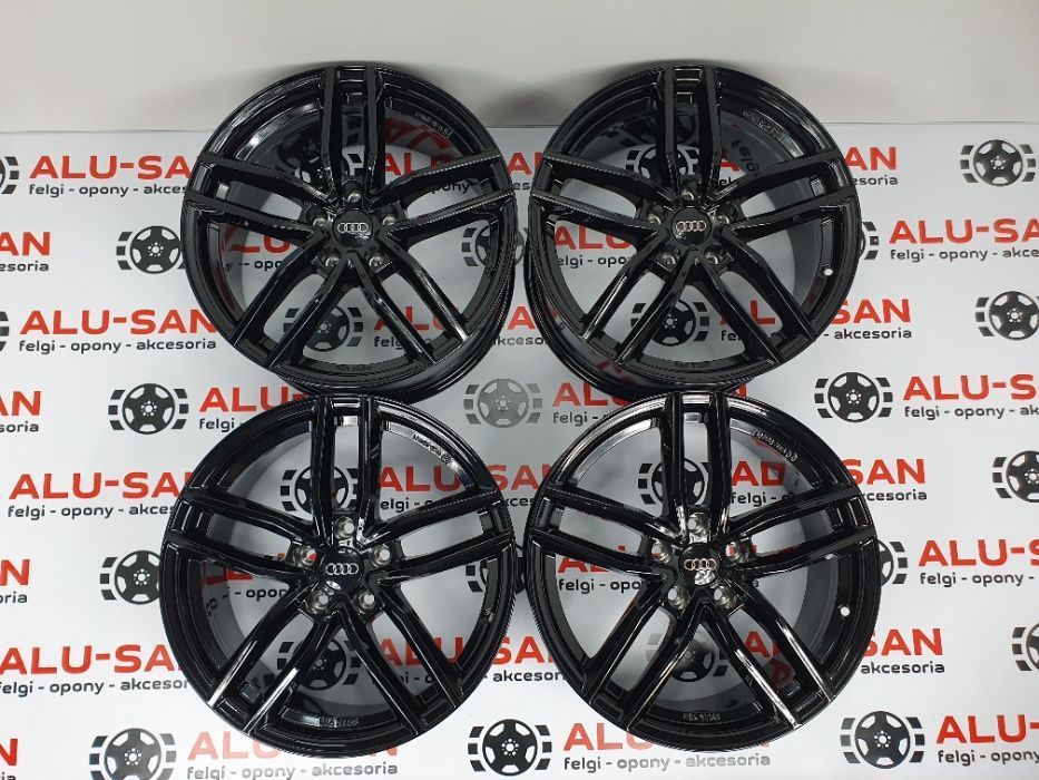 NOWE Alufelgi AUDI 18" 5x112 A3 8P0 8V0 8V5 A4 B5 B6 B7 A6 Czarne