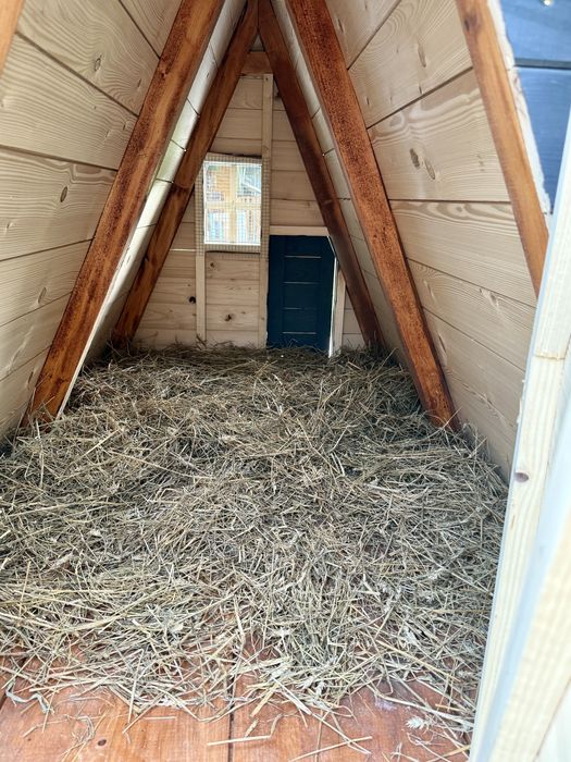 Drewniany domek premium dla kaczek i kur KACZNIK KURNIK