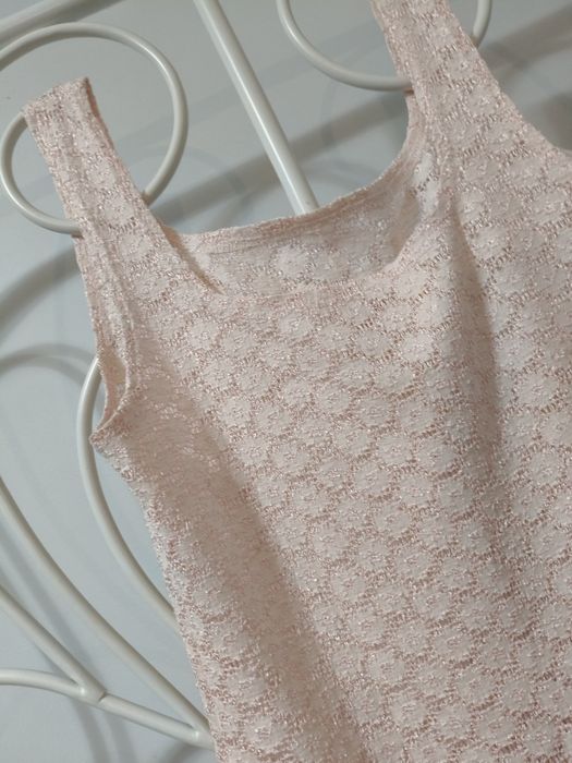 Lace dress koronkowa sukienka ażurowa S M