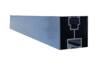 Profil montażowy PV szyna aluminiowa 40x40 2400mm CZARNY fotowoltaika