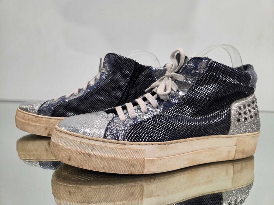 Włoskie siateczkowe trampki r.43 28 cm