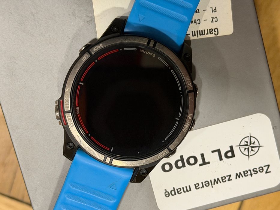 Garmin Fenix 7 Quatix 7 Amoled Sapphire + mapy PL Topo + zestaw pasków