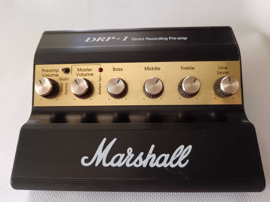 Marshall DRP-1 Direct Recording Guitar Preamp. COMO NOVO!