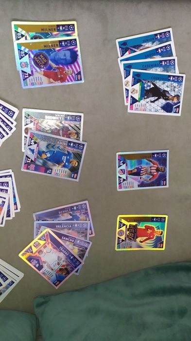 Coleção  80 cartas MATCH ATTAX season 2018/19