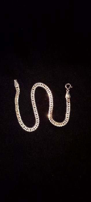 Pulseira de prata 925 unissex