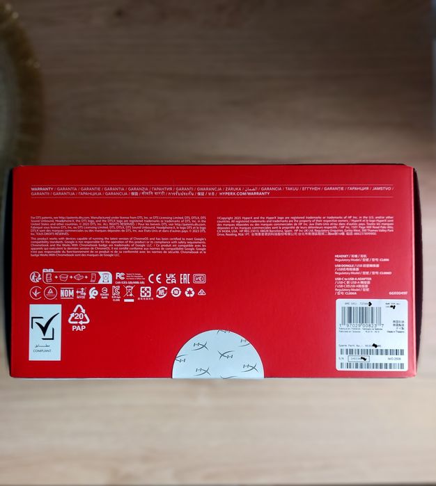 Słuchawki HyperX Cloud III Przewodowe Czarne NOWE