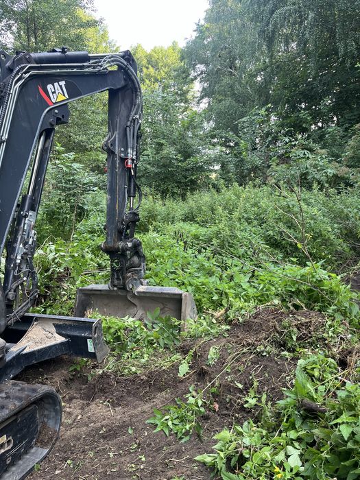 Usługi Koparką 3.5T + Wywrotka z HDS