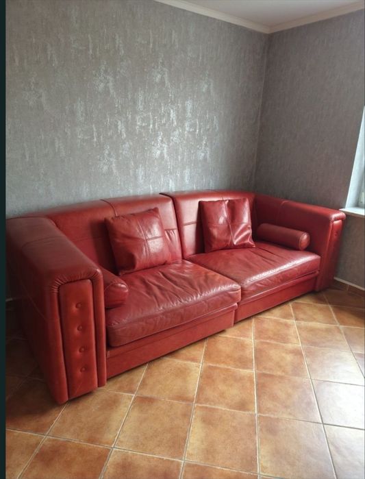 Sofa Kanapa skórzana
