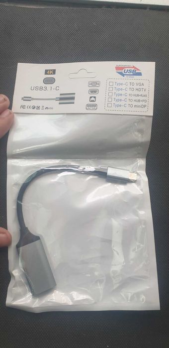 Type C to Hdmi-Compatible USB C to HDMI Converter HD 4K USB 3.1 HDTV