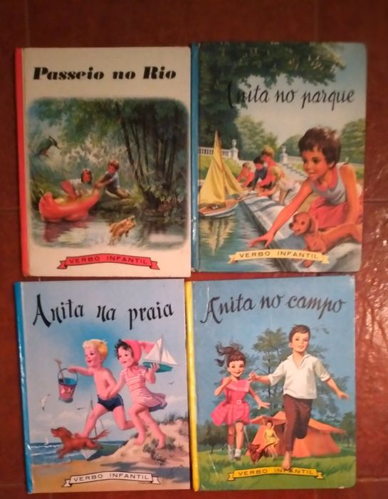 4 Livros da Anita, Verbo Infantil, anos 70