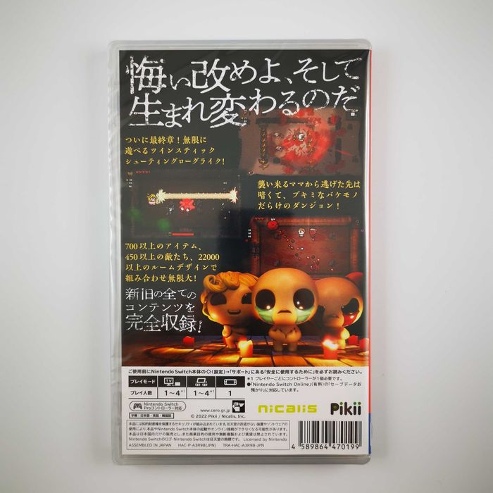 The Binding of Isaac Repentance Switch