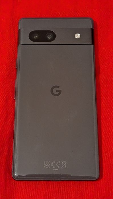 Google Pixel 7a 128GB Charcoal com 3 Capas e 2 Películas