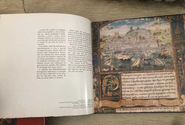 Livro de coleção dos CTT, "Os Navios dos Descobrimentos"