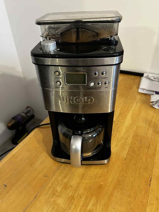 Express do kawy przelewowy z młynkiem unold 1.5 l 1050 W