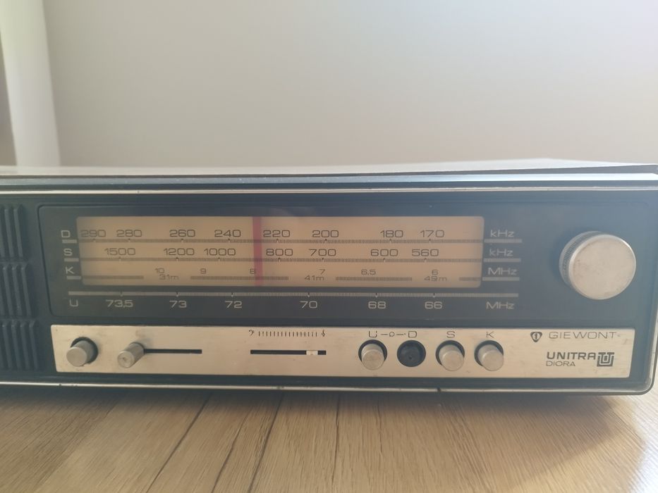 Radio Unitra Giewont PRL