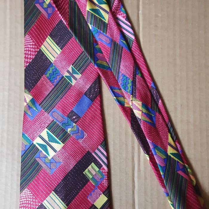 Krawat męski Włochy jedwab(k-9)
