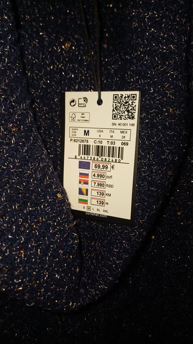 Camisola jersey nova da Cortefiel-M