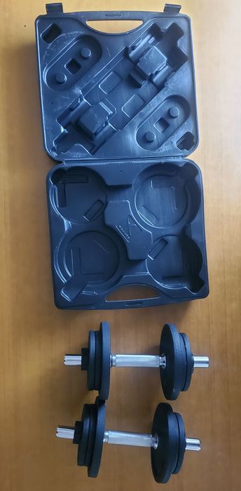 Kit Halteres de Ferro Domyos Decathlon 20kg - Como Novos
