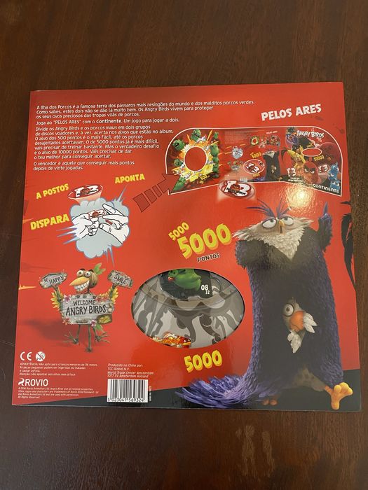 Album completo discos voadores AngryBirds