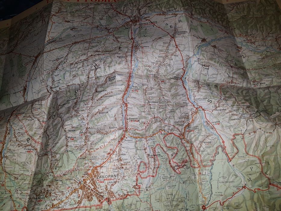 Oddam mapę Podhala
