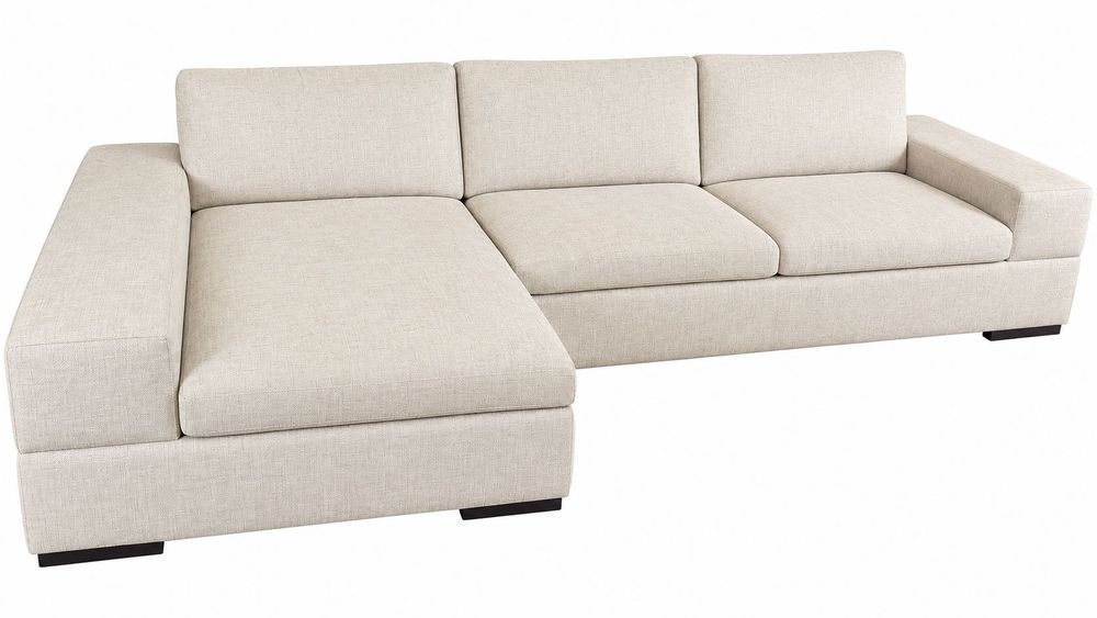 Sofa off white com chaise long, super confortável e lindo, só vou vender pois vou oara uma casa menor.