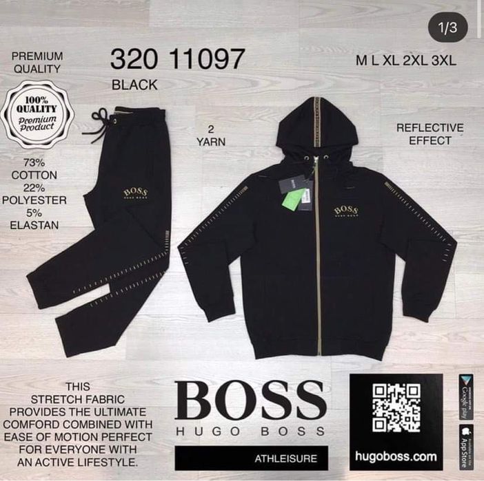 Dresy męskie marki Hugo Boss