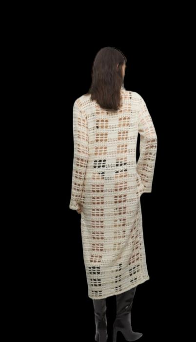 Nowa ażurowa sukienka