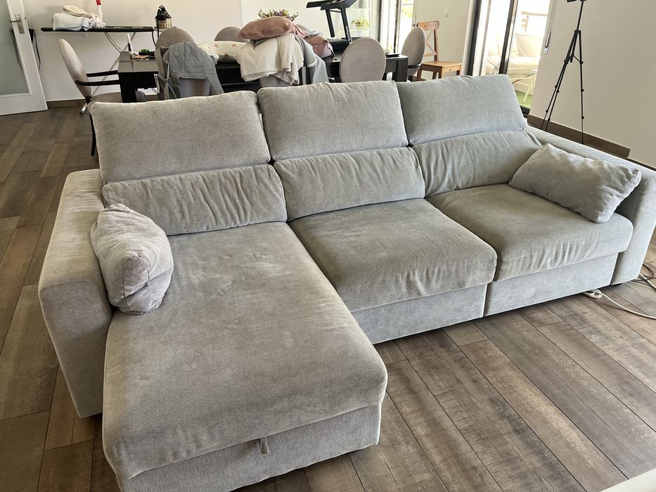 Sofá Cinzento IKEA Eskilstuna