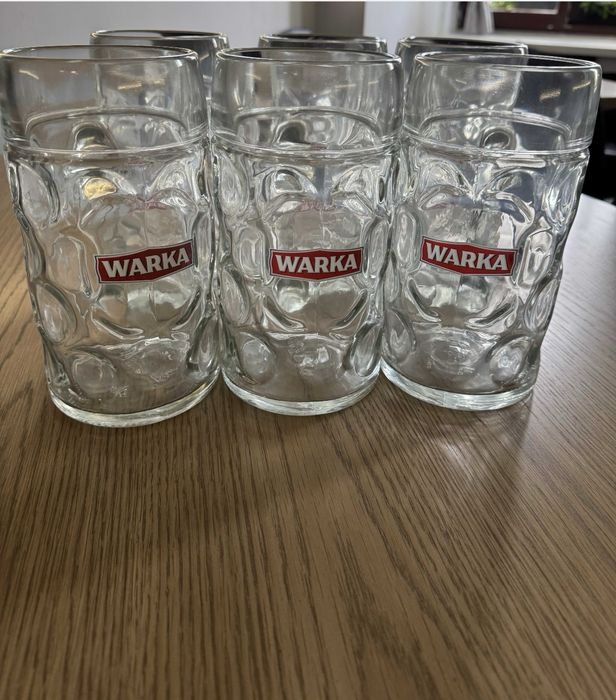 WARKA Kufle 6 sztuk 1L