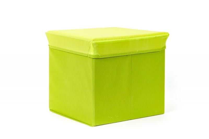 Caixa têxtil decorativa de arrumação, dobrável - 3pc.