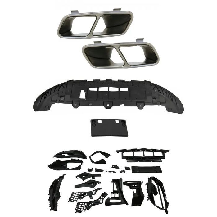 Kit Completo Exterior Mercedes Class A (W176) Look A45 AMG