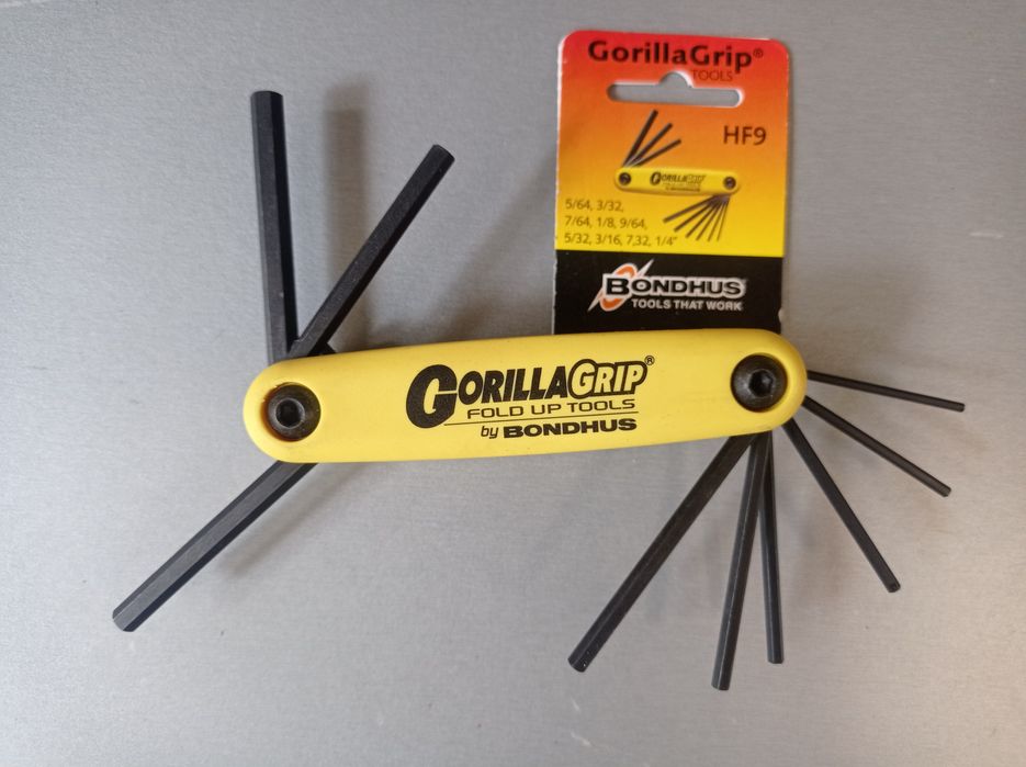 Ключі Шестигранники BONDHUS Метричні Мультитул Gorilla Grip Garant