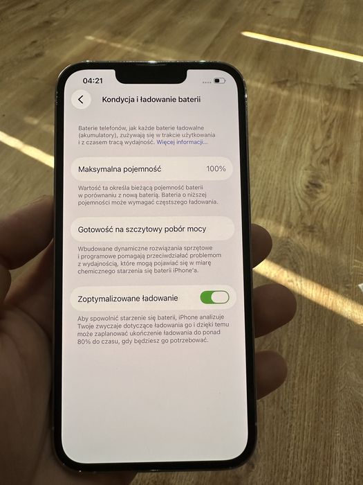 Iphone 13 pro Gwarancja Bateria 100% nr.10