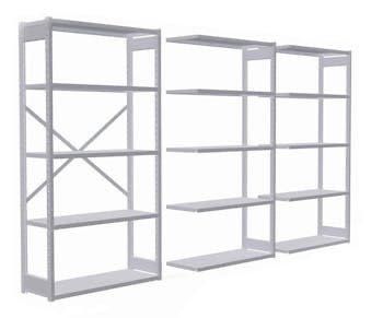 Regał Magazynowy - segment 3 sztuki_ garaż / warsztat