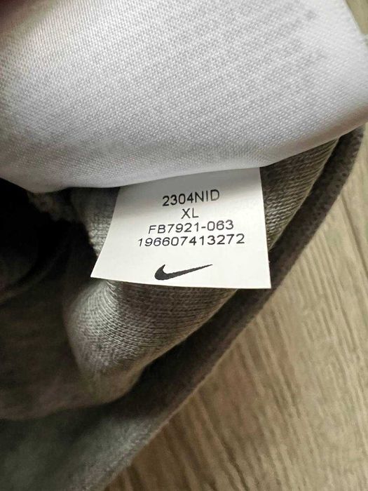 ОРИГІНАЛ! Кофта Nike Tech Fleece Fz Wr Grey S M L XL XXL | FB7921-063