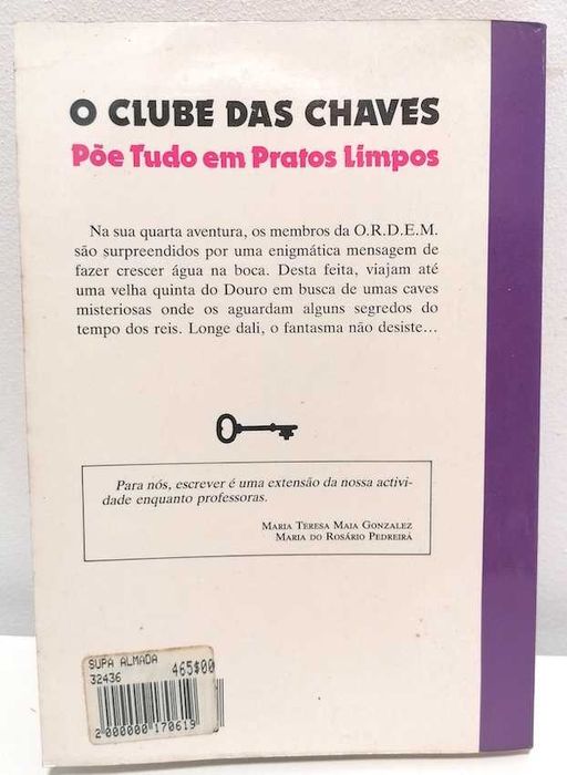 O Clube das Chaves - Põe Tudo em Pratos Limpos (N. 4)