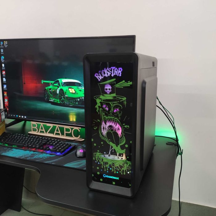 Компютер Новый Ryzen 5 3600, 16GB DDR4, AORUS RX 570, SSD 512GB m2 ТОП