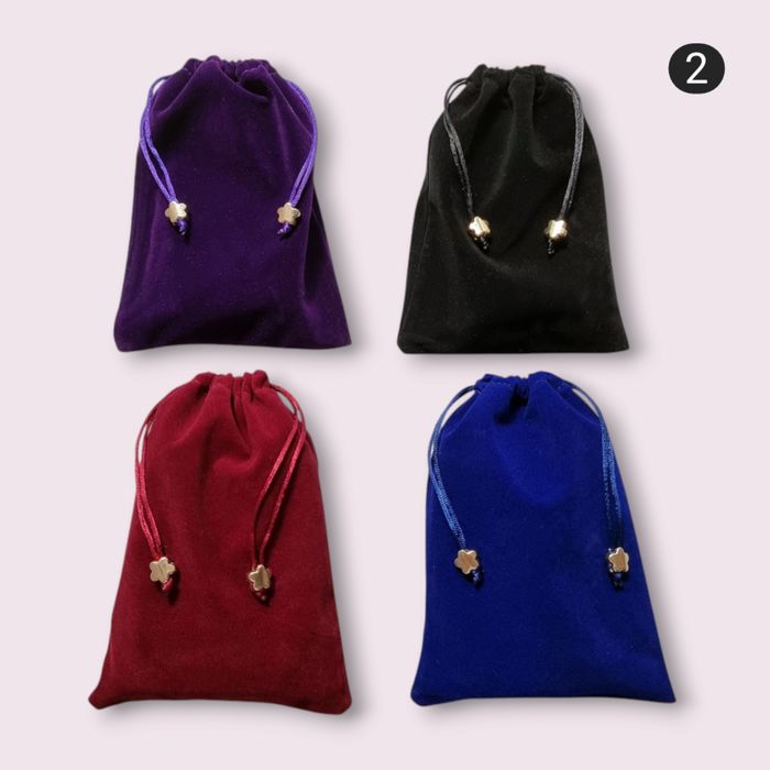 Bolsas de Veludo p/ Tarot, Oráculo, Runas