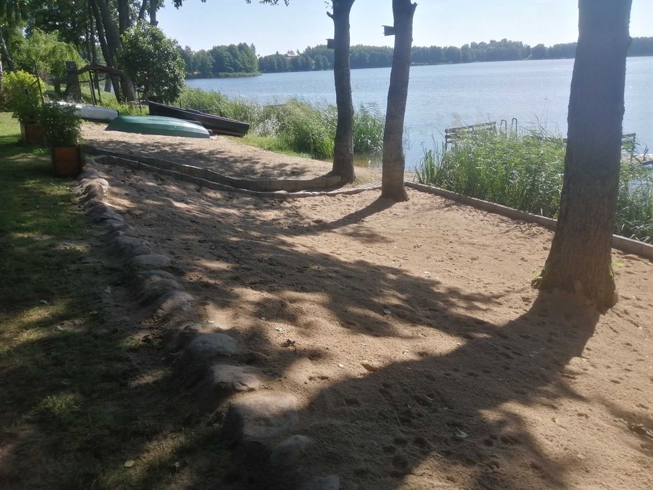 wynajmę domek całoroczy na Mazurach z własną linią brzegową