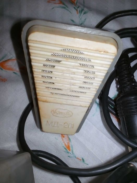 винтажный СССР микрофон 2 шт. МД-201 Тульский завод "Октава" 1981 г.