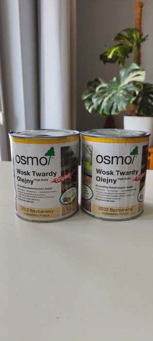 Olej do drewna Osmo wosk twardy do podłóg