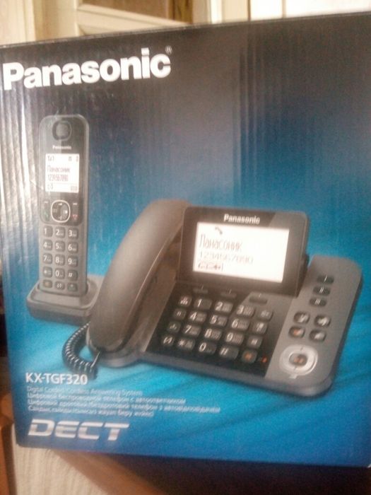 Продам телефон PANASONIK-KX-TGF320 и др.