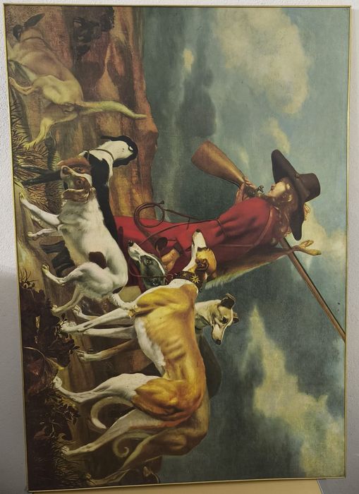 Quadro motivo de caça