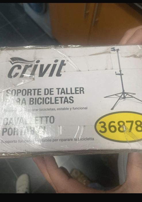 Suporte para bicicleta.