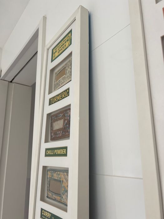 Quadro decorativos de especiarias