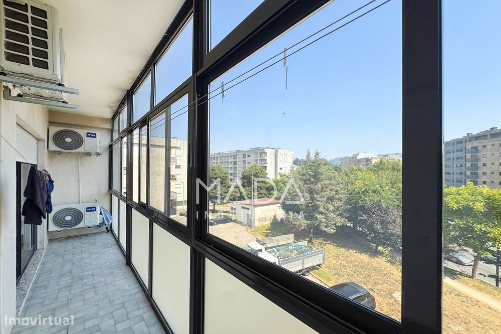 Apartamento T3 c/garagem fechada em São Victor, Braga
