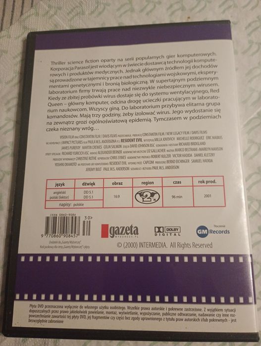 Film DVD Tańczący z wilkami Kevin Costner