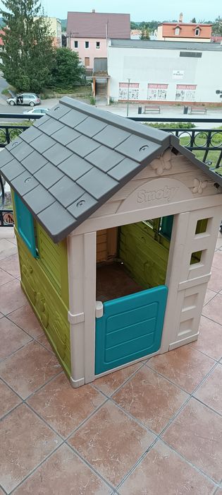 Domek Smoby zielony